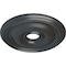 Ekena Millwork Bradford Ceiling Medallion (Fits Canopies up to 4 3/8"), 18 1/8"OD x 3 3/4"ID x 1 1/8"P, Pewter CM18BRPES - alternate 3